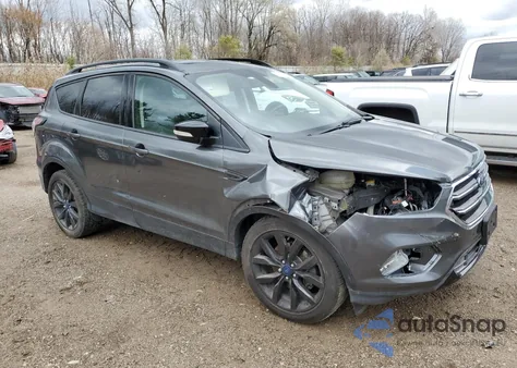 2017 Ford Escape Titanium from USA, damaged, VIN 1FMCU9J96HUE77485